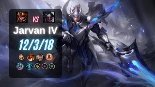 Jarvan IV Jungle vs Kayn  EUW LoL Challenger 1318 [upl. by Markowitz]