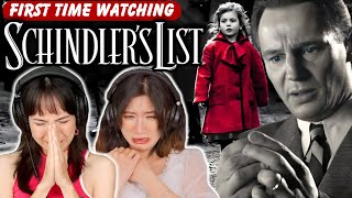 Foreign Girls React  Schindlers List  first time watch [upl. by Tiphanie]