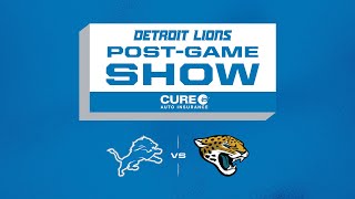 Lions vs Jaguars Week 11  Detroit Lions Live CURE Auto Insurance Postgame Show [upl. by Liahkim]