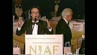 NIAF  Roberto Benigni Acceptance Speech [upl. by Akinwahs746]