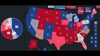 2024 Presidential Election Map Prediction [upl. by Kalman44]