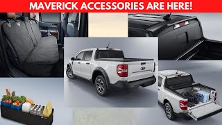 Ford MAVERICK Accessories are HERE [upl. by Berlauda563]