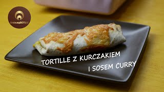 Tortille z kurczakiem i sosem curry  Kolacja  Obiad  Lidlomix Monsieur Cuisine  Thermomix [upl. by Alaster50]