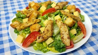 salade césar سلاطة سيزار بنة لا تقاوم [upl. by Suivatna]