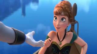 Disneys Frozen Anna meets Prince Hans [upl. by Nnair]