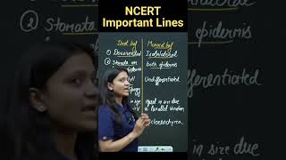 Difference Between Dicot amp Monocot Leaf  Biology NEET NCERT important lines for NEET  ncertneet [upl. by Binnings228]