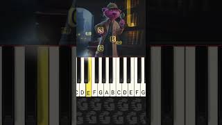 The Pink Panther Piano Tutorial Easy  Theme Song  Sheet Music [upl. by Aenil]