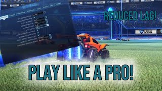 The BEST settings in Rocket League reduces latency [upl. by Turnheim]