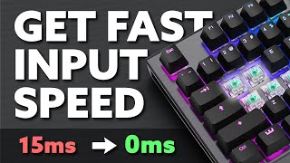 How To Make Your Gaming Keyboard FASTER [upl. by Namwen]