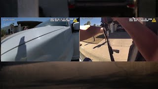 New police body cam video shows false arrest in wild case of mistaken identity [upl. by Leroi309]