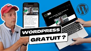 Créer un site WordPress gratuit en 2023  Tuto Facile [upl. by Domenic925]