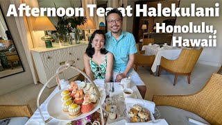 An Unexpected Hawaii Experience Afternoon Tea at Halekulani  Review  The FilAm Cam S04 E18 [upl. by Lorie]