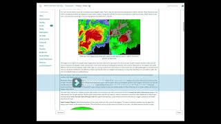 doppler radar and downbursts [upl. by Yeslah]