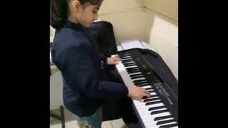 Kid Plays Piano Like a Pro Class Room Practice Jugalbandi Studios [upl. by Sutniuq648]