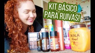 09 PRODUTOS PARA RUIVAS  DICAS QUE TODA RUIVA DEVE TER [upl. by Heurlin]