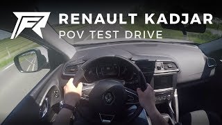 2017 Renault Kadjar TCe 130  POV Test Drive [upl. by Okuy]