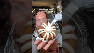 TRYING NOTHING BUNDT CAKES CARROT CAKE nothingbundtcakes foodreview [upl. by Hanikahs]