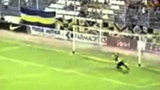 Antonio Chipi Barijho  Boca vs Barcelona  1999 [upl. by Roderigo]