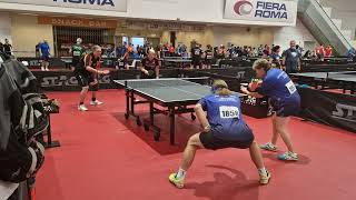 ITTF World Masters Table Tennis Championships Veterans 2024 double Mix LINDNER  SCHMIDT GER [upl. by Neenahs]