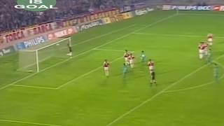 Goal Ronald Koeman FC Barcelona vs Spartak Moscow 16031994 [upl. by Phillada]