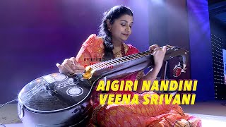 Aigiri Nandini Veena performance  Srivani [upl. by Fusco]