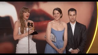 TAYLOR SWIFT Wins Album Of The Year For MIDNIGHTS  2024 GRAMMYs Acceptance Speech [upl. by Hyacinthie]