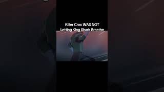 Killer Croc vs King Shark suicidesquad shorts [upl. by Lihkin801]