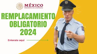 🚗¡NO LO OLVIDES Emplacamiento Obligatorio en México 2024 [upl. by Odnamra]