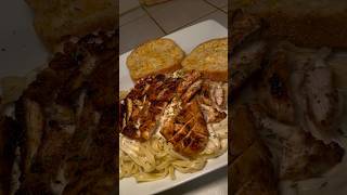 Come try this CREAMY cajun chicken alfredo recipe at home If you want the recipe let me know [upl. by Feetal]