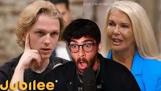 Woke Teen DESTROYS Trump Supporters  Hasanabi reacts to Jubilee [upl. by Theis]