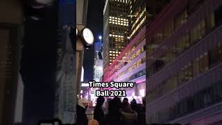 2021タイムズスクエア年越しボールTimes Square Ball Drop 2021 Shorts [upl. by Edmead535]