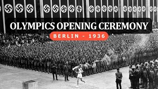 Olympics Opening Ceremony in Berlin 1936 Highlights berlin 1936 olympics olympiad germany [upl. by Potter]