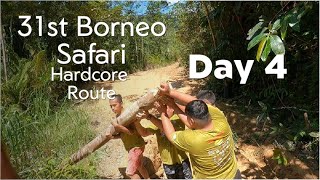 📷 Borneo Safari 2023  Day 4  Team A Route  Kg Kanawahon  Kironggu Super Hardcore Route 66 [upl. by Gifferd755]