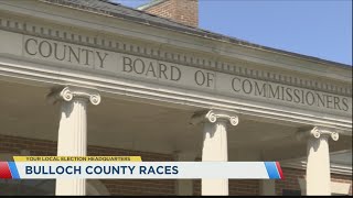 Bulloch County Elections Races [upl. by Helbonnas]