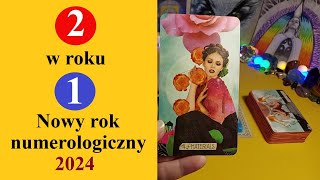 2 w 1  Nowy rok numerologiczny 2024  tarot horoskop czytanie tarota TarotEsme [upl. by Okia]