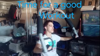 My NEW Version Of A 1 Hour Garage Gym Workout Weider 2980 X [upl. by Frere]