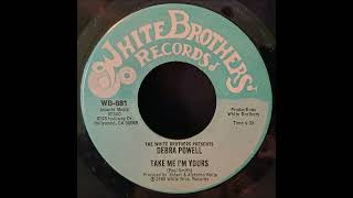 Debra Powell  Take Me Im Yours Rare Gospel Modern Soul White Brothers Records [upl. by Enomas976]