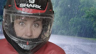 Ma première fois sous la pluie en moto😅 Majorque épisode 14 [upl. by Schatz]