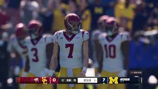 USC Trojans vs Michigan Wolverines Rose Bowl CFP Quarterfinal  January 2 2025 [upl. by Jacklin987]