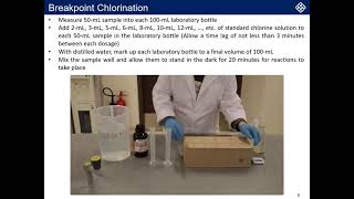 Breakpoint Chlorination [upl. by Initsed]