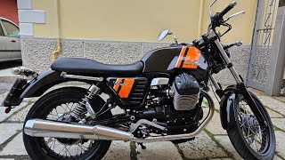 Moto Guzzi V7 Special original sound [upl. by Nosiddam]