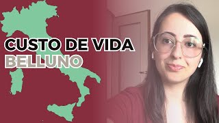 CUSTO DE VIDA BELLUNO 2024 🇮🇹  QUANTO CUSTA MORAR NA ITALIA  Daniela Folle [upl. by Narib]