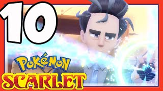 Pokemon Scarlet Violet Full Walkthrough Part 10 NORMAL Gym Challenge Medali Nintendo Switch [upl. by Ahsilrae535]