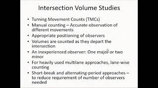 Intersection Volume Studies [upl. by Shelba]