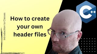 C Create Your Own Class Header Files 2 [upl. by Hedve]