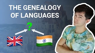 Why are English and Hindi similar  genealogy of languages 🇺🇸 [upl. by Nerek]