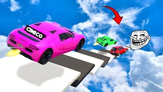 GTA 5 Pros vs Noobs Mega Ramp Challenge [upl. by Nostrebor]