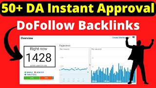 New 50 DA Instant Approval Dofollow Backlinks Seosmartkey dofollowbacklinks [upl. by Ilak183]