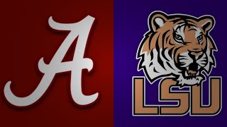 11 Alabama vs 15 LSU Full Game 2024 [upl. by Jammal351]