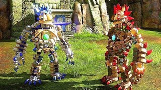 KNACK 2 Gameplay 2 Knack coop 2 players ps4 pro [upl. by Anatole91]